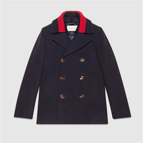 gucci men robes|gucci peacoat men.